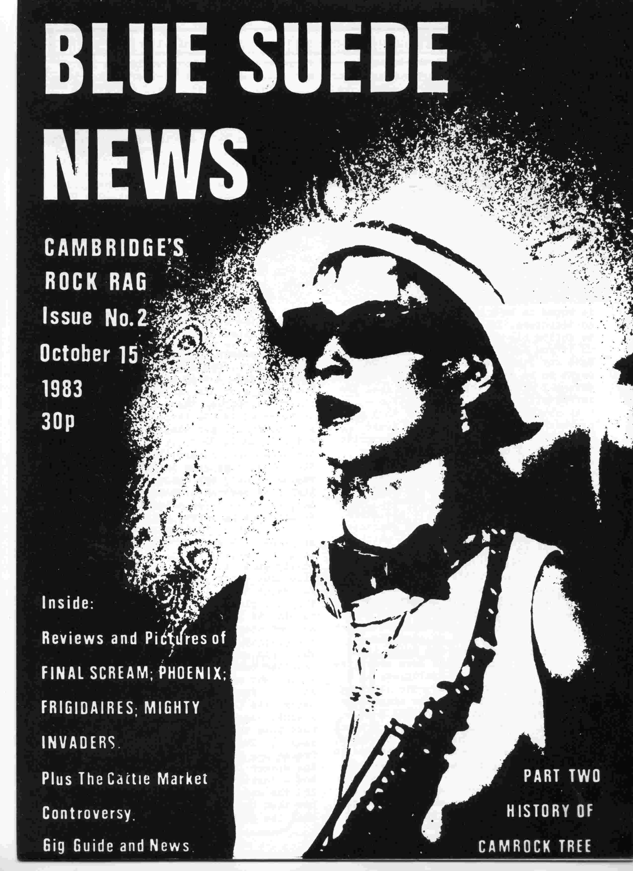 Cover of Blue Suede News Issue 2