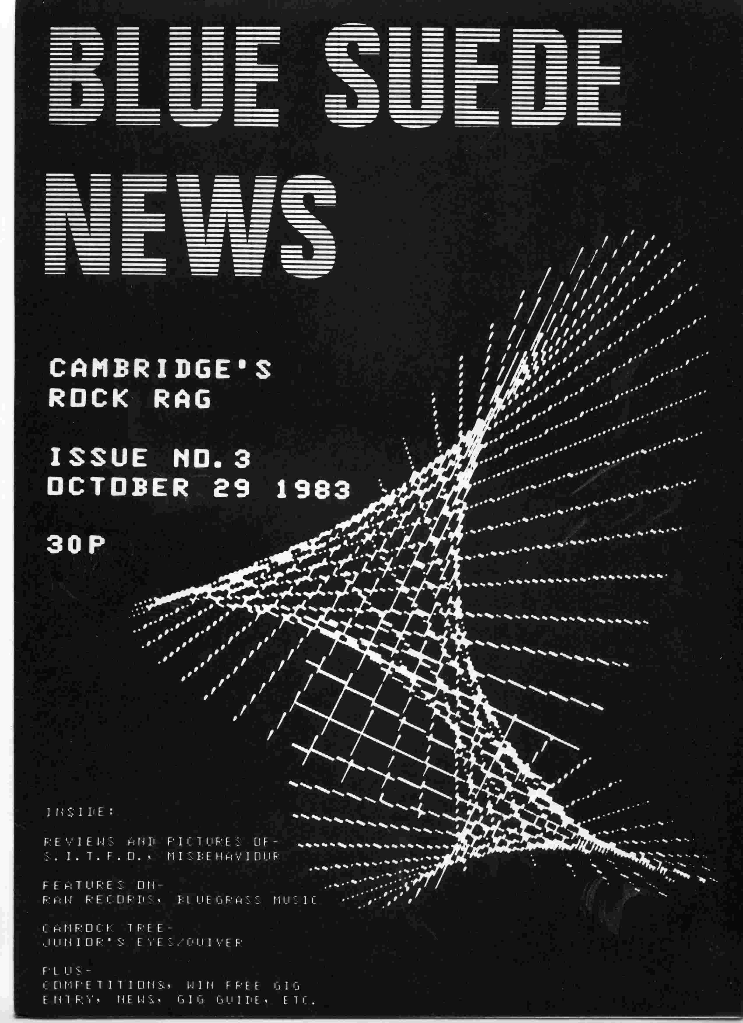 Cover of Blue Suede News Issue 3