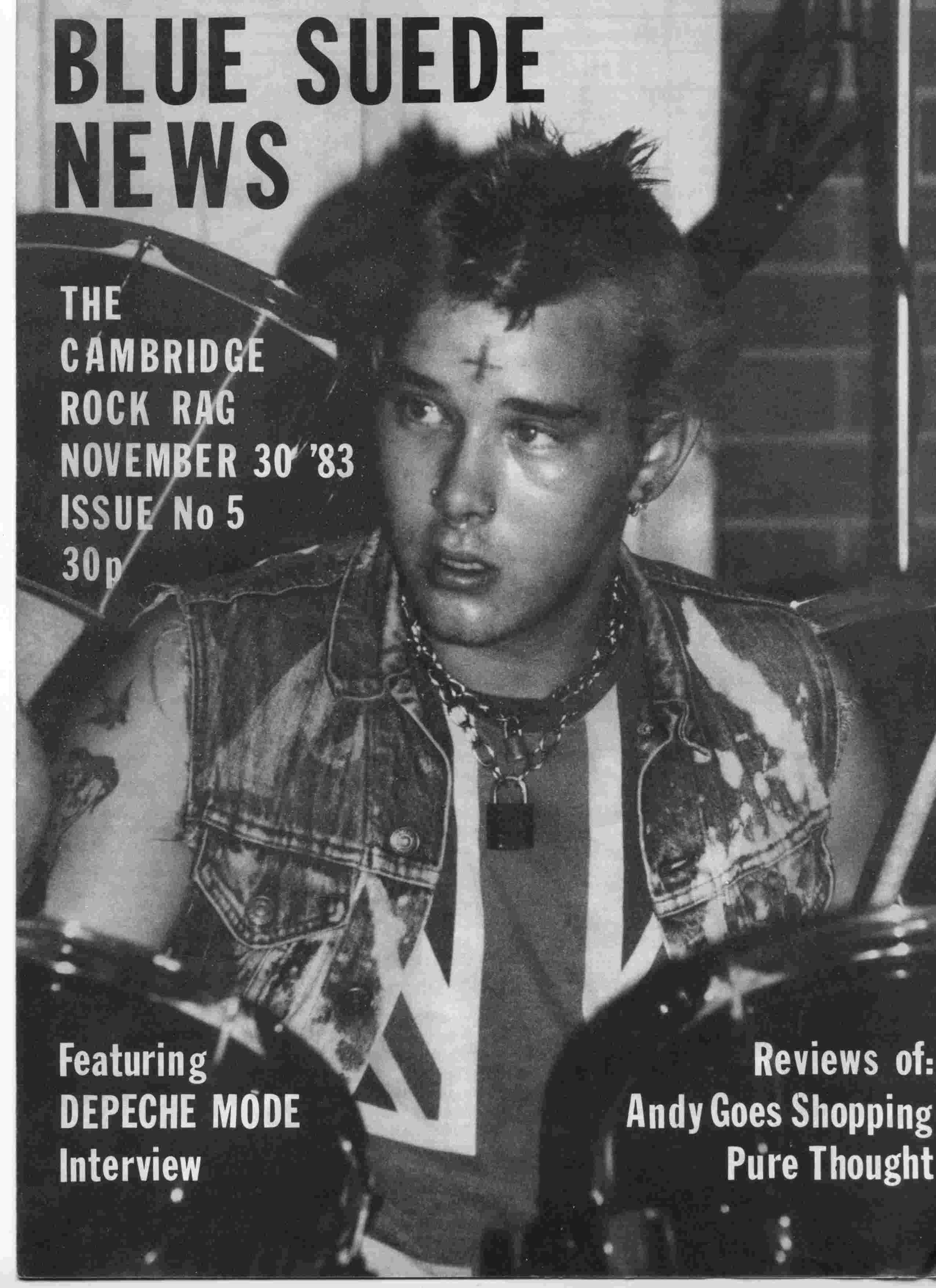 Cover of Blue Suede News Issue 5