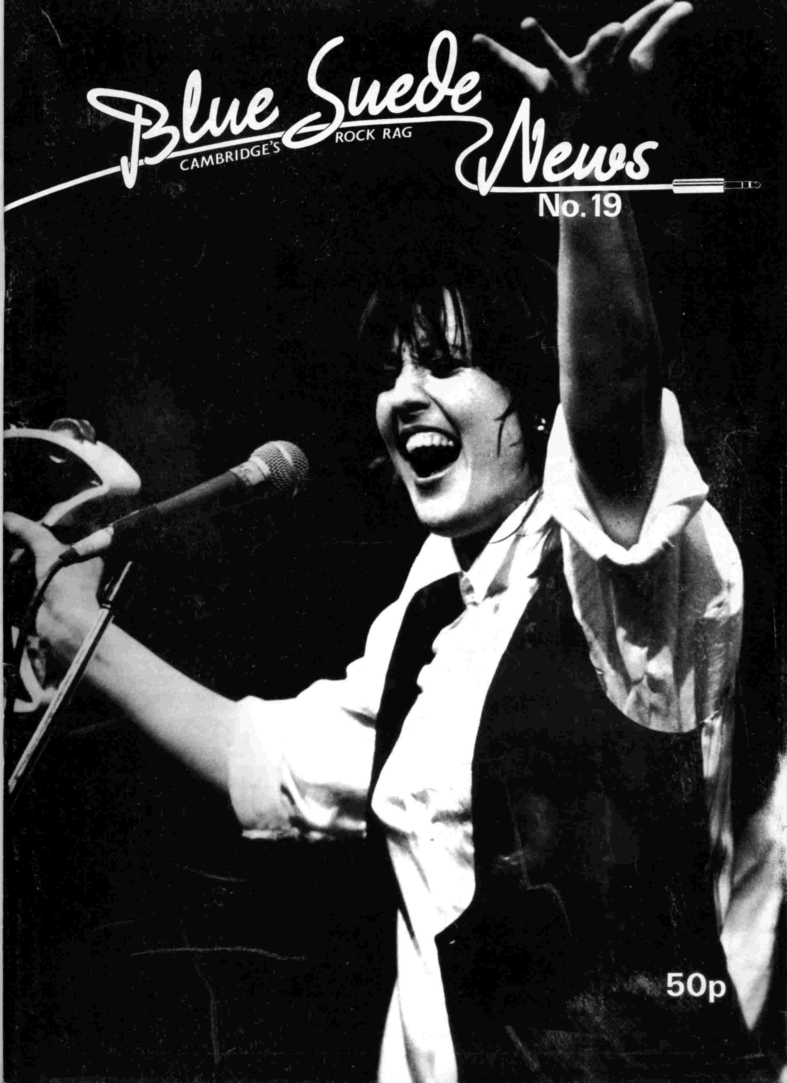 Cover of Blue Suede News Issue 19