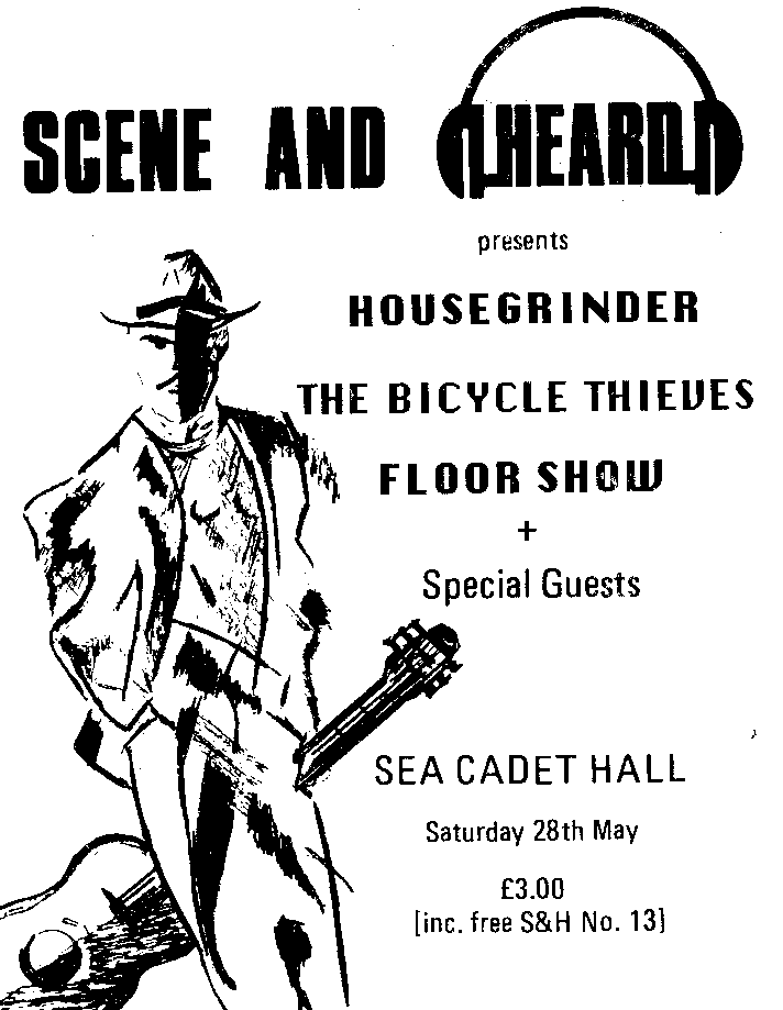 Flyer for the gig