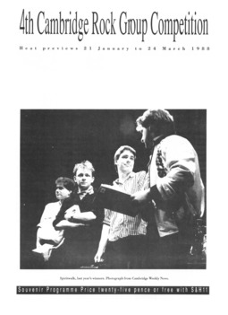 Cover of Rock Competition Supplement