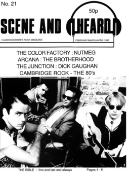 Cover of Scene and Heard Issue 21